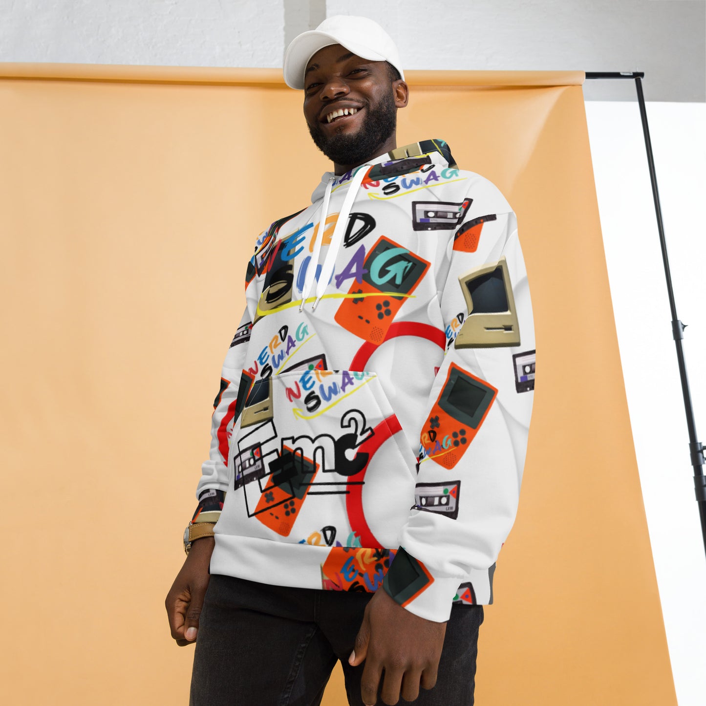 Word Logo E=MC2 Hoodie