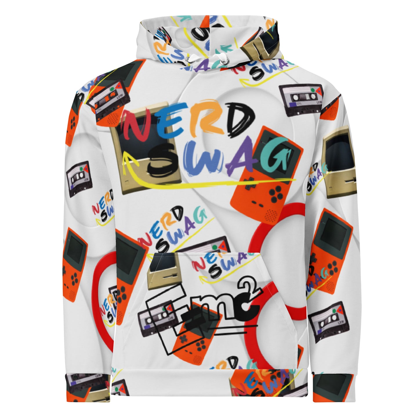 Word Logo E=MC2 Hoodie