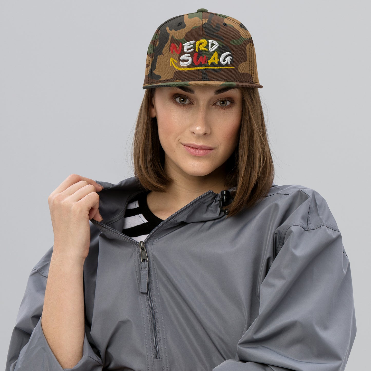 Word Logo Snapback Hat