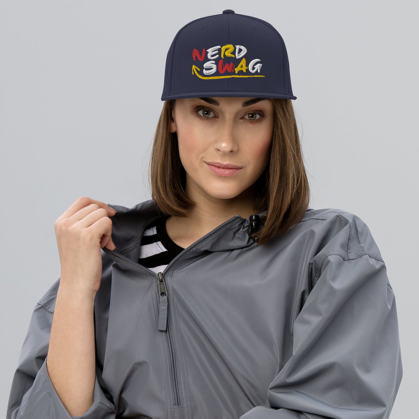 Word Logo Snapback Hat