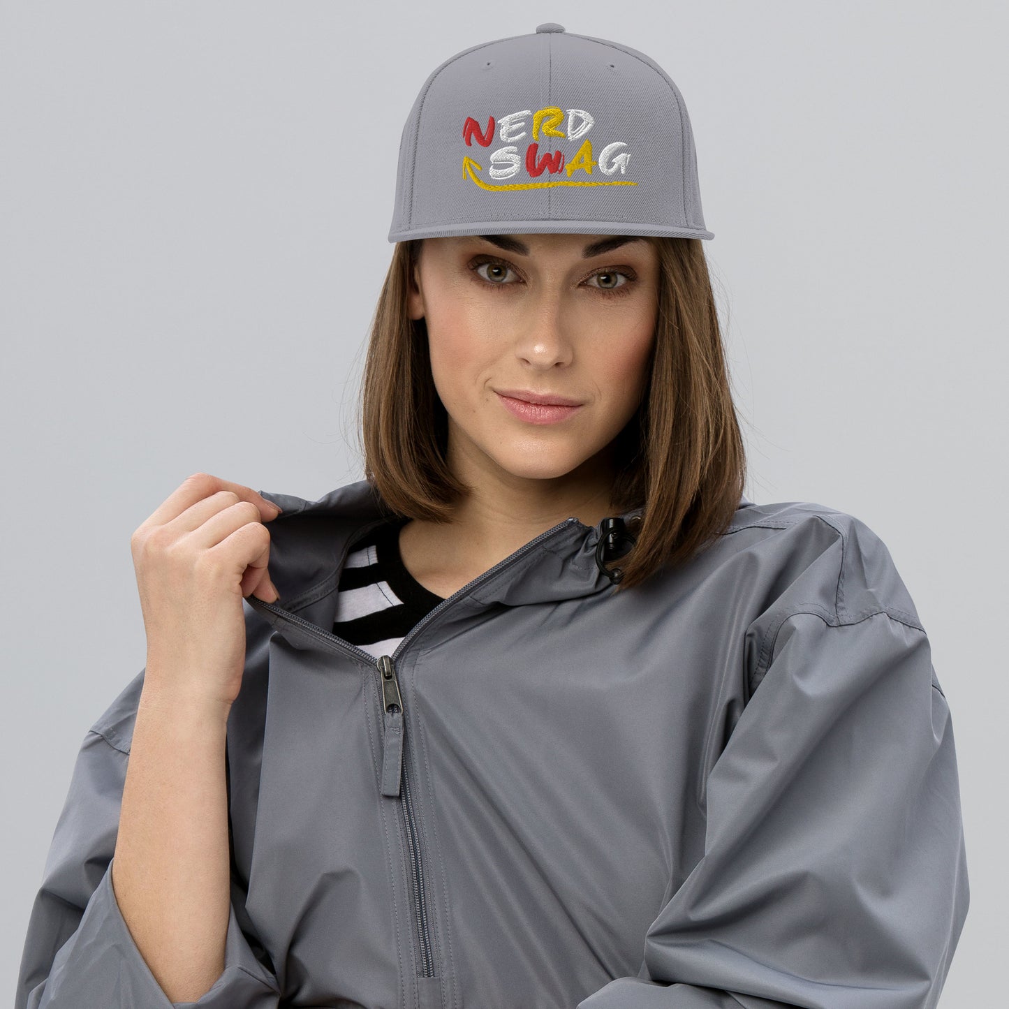 Word Logo Snapback Hat