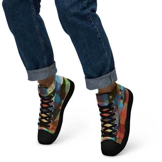 Word Logo High Top Shoes