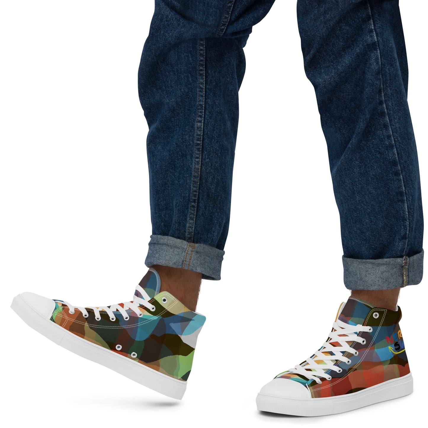 Word Logo High Top Shoes