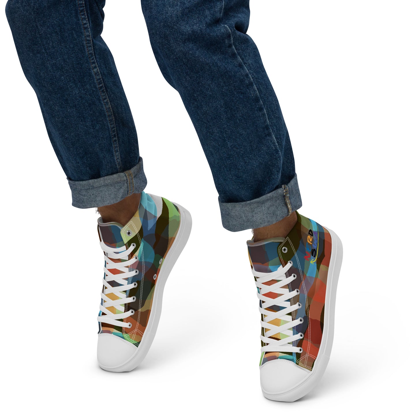 Word Logo High Top Shoes