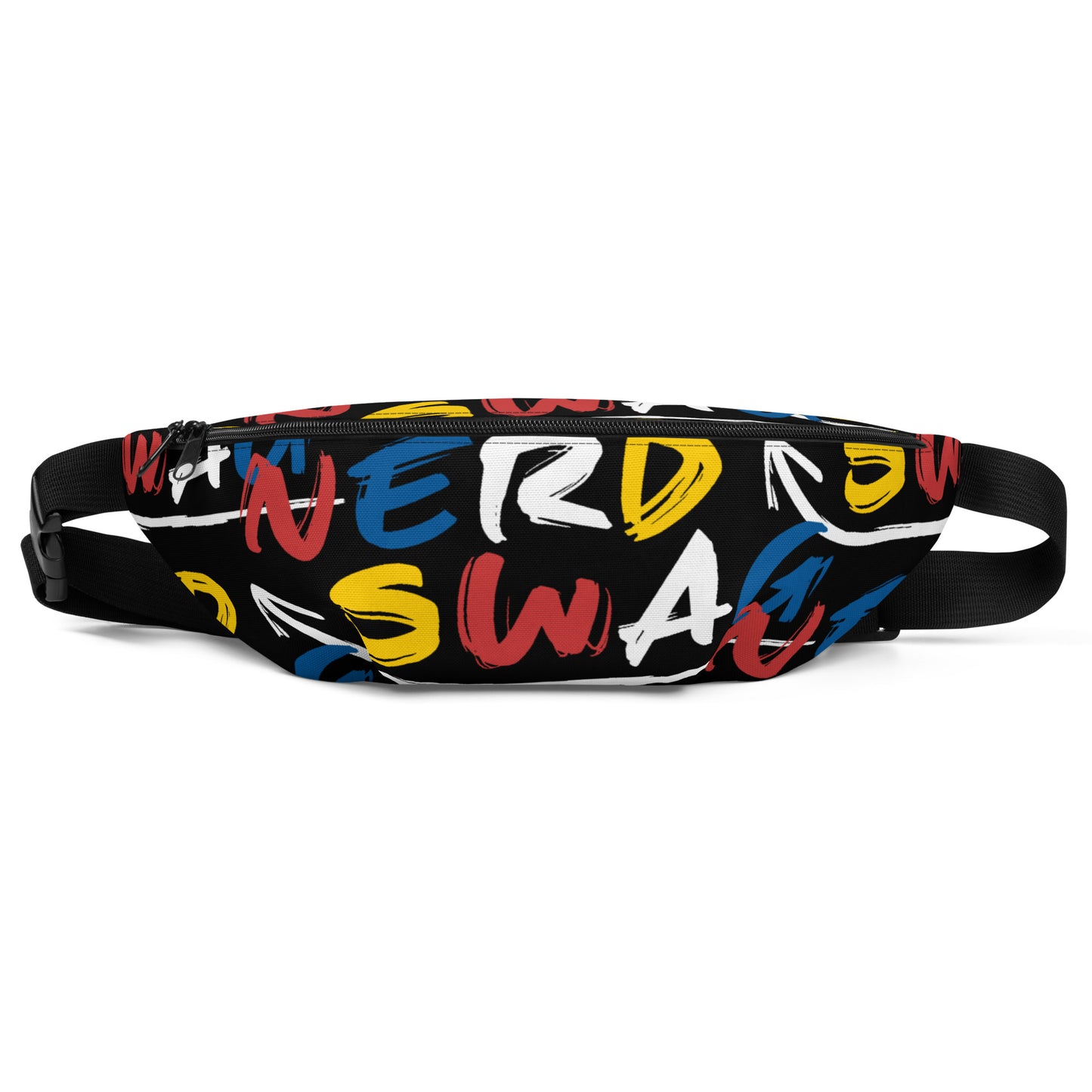 Word Logo Black Fanny Pack